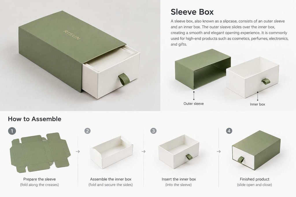 Sleeve-Style Folding Boxes