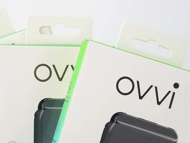 Printed paper hanger cards for retail accessory packaging